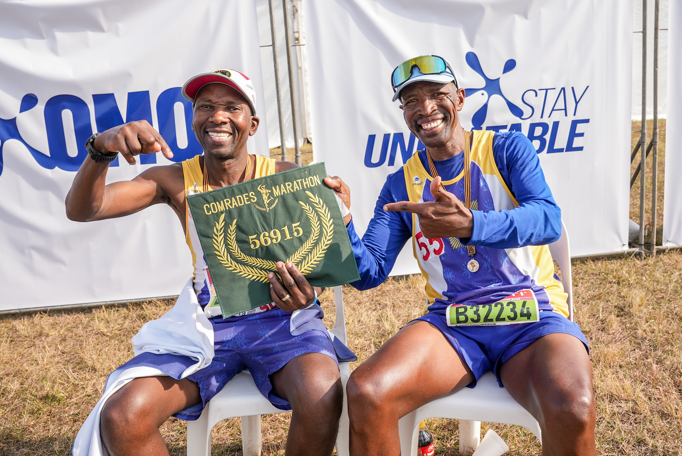 Omo cleans up at the Comrades Marathon in a Flash