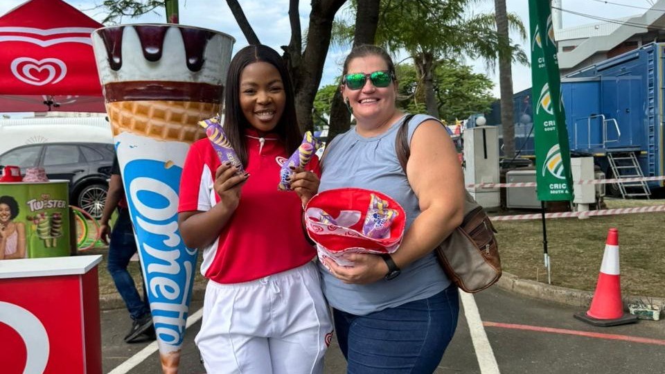 Cricket and Ola Ice Cream: a match made in Summer